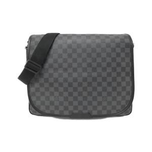 Louis Vuitton Renzo Shoulder Graphite Damier Bag